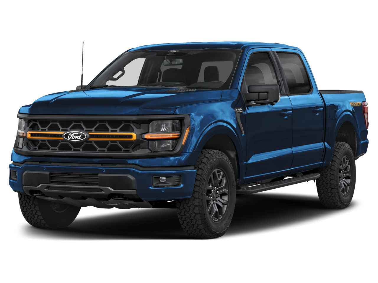 2026 Ford F-150 Tremor in Oxford White — front three-quarter view