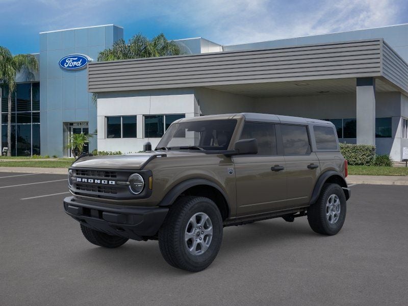 2026 Ford Bronco Big Bend in Gray — front three-quarter view