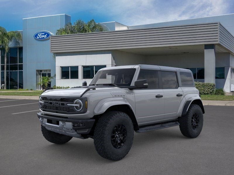 2026 Ford Bronco Raptor in Avalanche — front three-quarter view