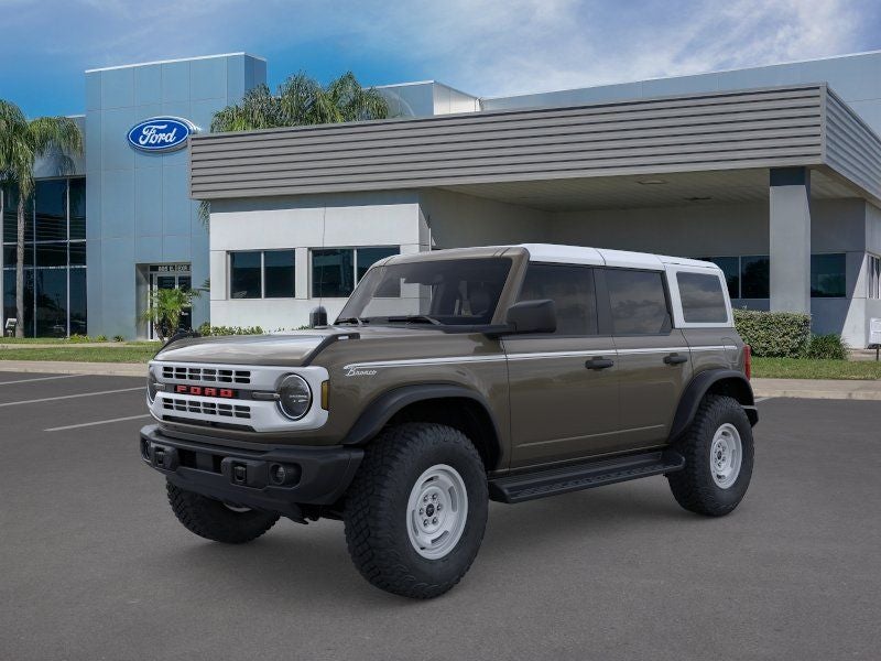 2026 Ford Bronco Heritage Edition in Gray — front three-quarter view