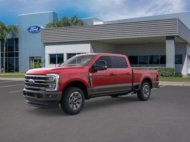 2026 Ford F-250SD King Ranch in Brown — front three-quarter view