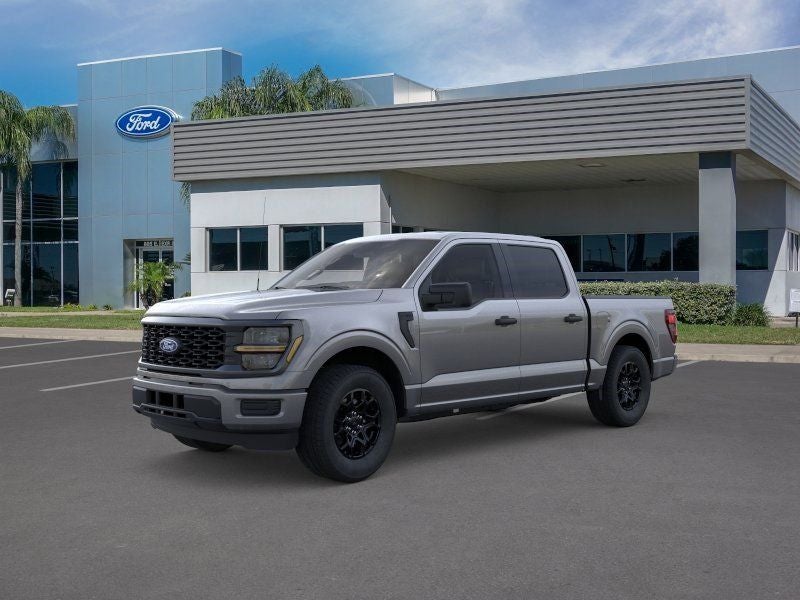 2026 Ford F-150 STX in Gray Metallic — front three-quarter view
