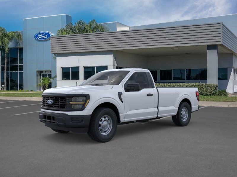 2026 Ford F-150 XL in Oxford White — front three-quarter view