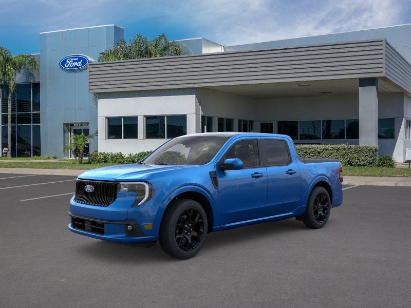 2026 Ford Maverick Lobo Standard in Blue — front three-quarter view