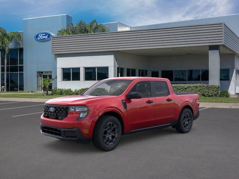 2026 Ford Maverick XLT in Ruby Red Metallic — front three-quarter view