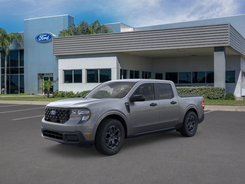 2026 Ford Maverick XLT in Gray Metallic — front three-quarter view