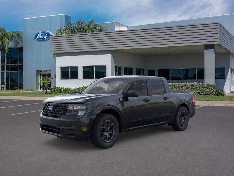 2026 Ford Maverick XLT in Shadow Black — front three-quarter view