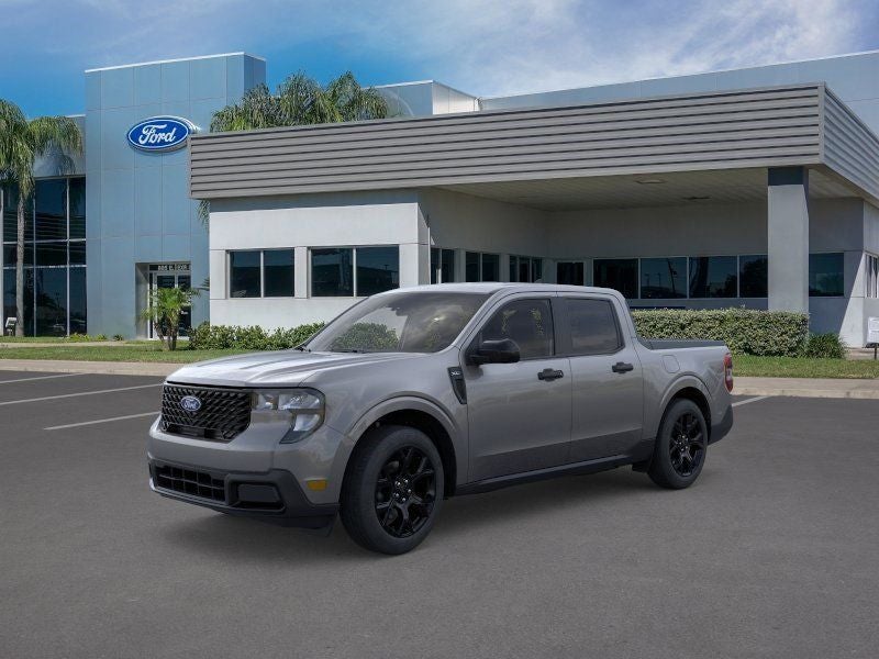 2026 Ford Maverick XLT in Gray Metallic — front three-quarter view