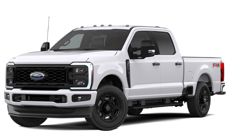 2026 Ford Super Duty F-250 XL in Oxford White — front three-quarter view