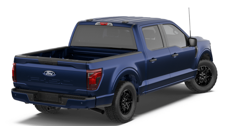 2026 Ford F-150 — rear three-quarter view