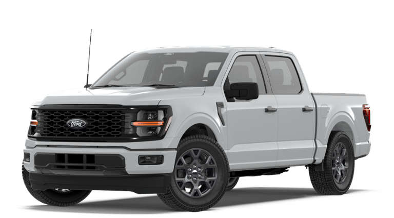 2026 Ford F-150 STX in Avalanche — front three-quarter view