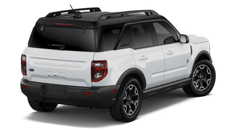 2026 Ford Bronco Sport — rear three-quarter view